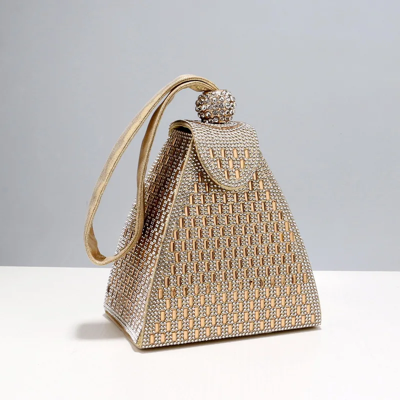 Luxury Bags Brand Pyramid - Dżetów luksusowe torebki wieczorowe dla kobiet