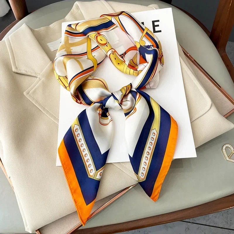 Luxury Bags Expensive - Luksusowa, cienka, jedwabna kwadratowa apaszka damska