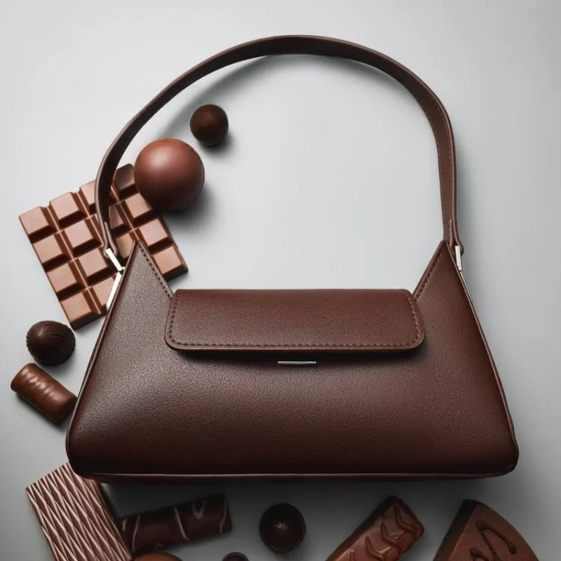 Luxury Bags Mini - Nowa jednokolorowa mini torebka w klasycznym