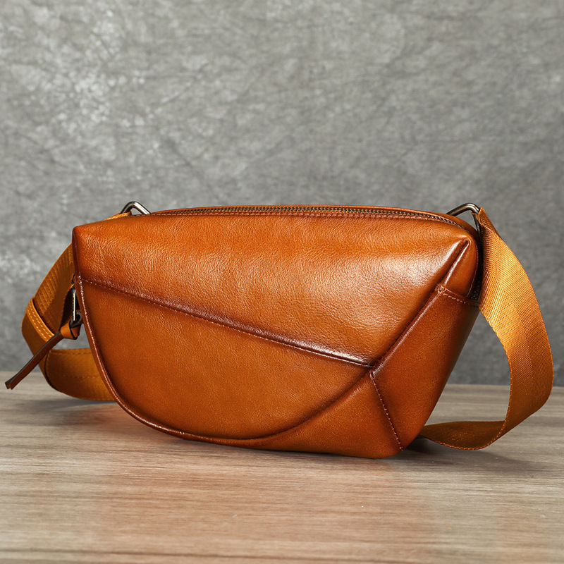 Saddle Bag Distressed - Męska torba na klatkę piersiową z