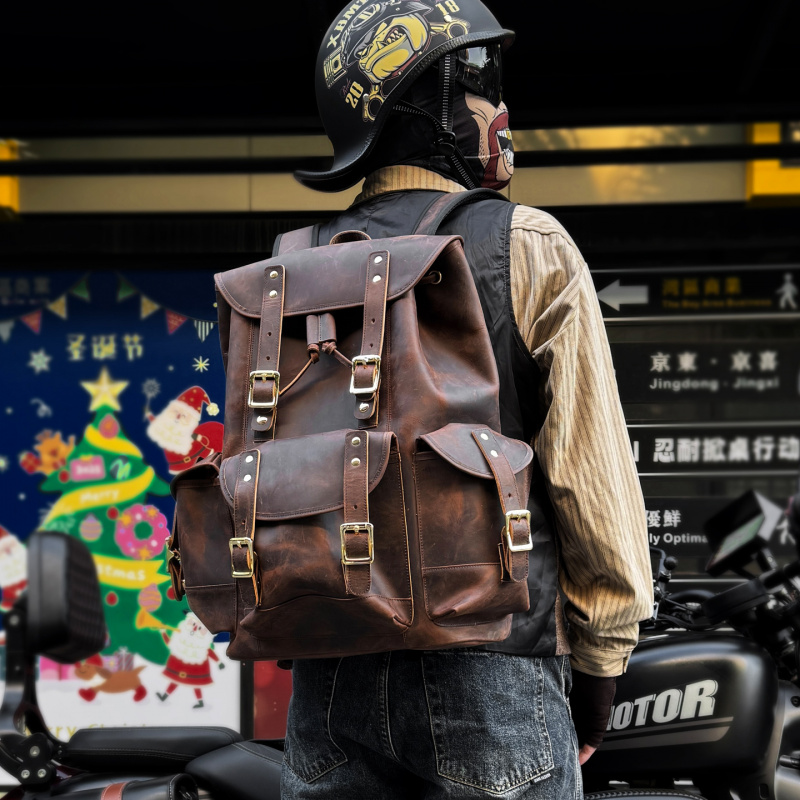 Nowości Skórzany Plecak Luksus – Luxury Bags For School recenzja i cena