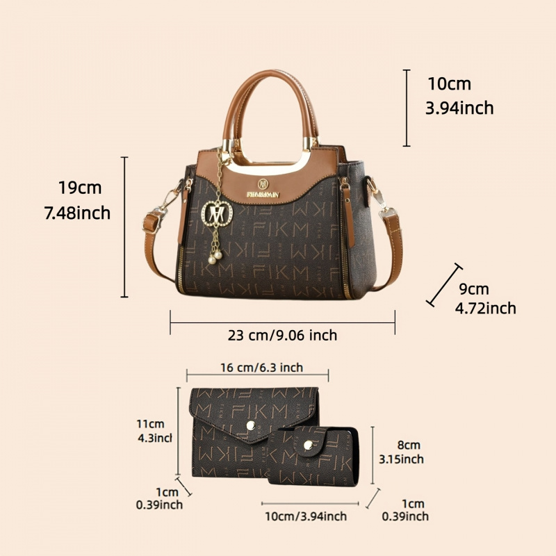 3-częściowy zestaw torebek z n – Luxury Bags & Leather Repair Of Atlanta Reviews recenzja i cena
