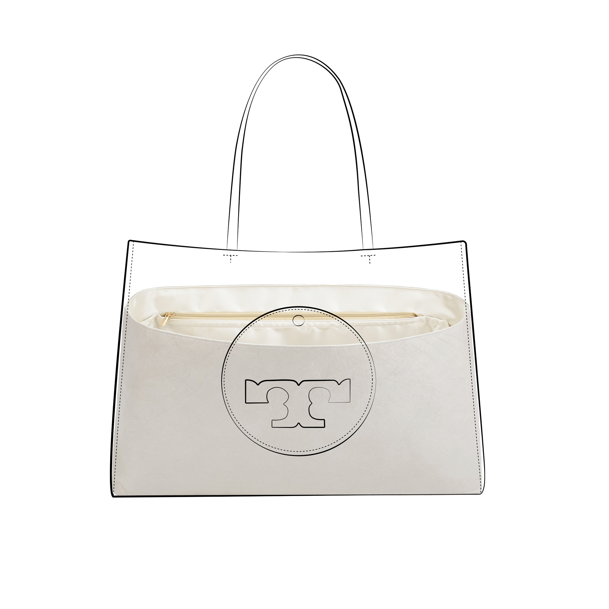 Organizer do torebki DGAZ, lek – Luxury Bags Tory Burch recenzja i cena