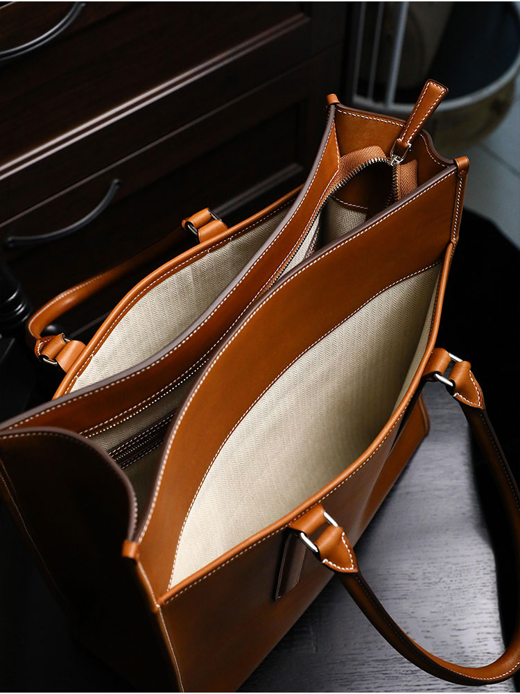Brązowa torba typu tote o duże – Luxury Bags 2026 recenzja i cena