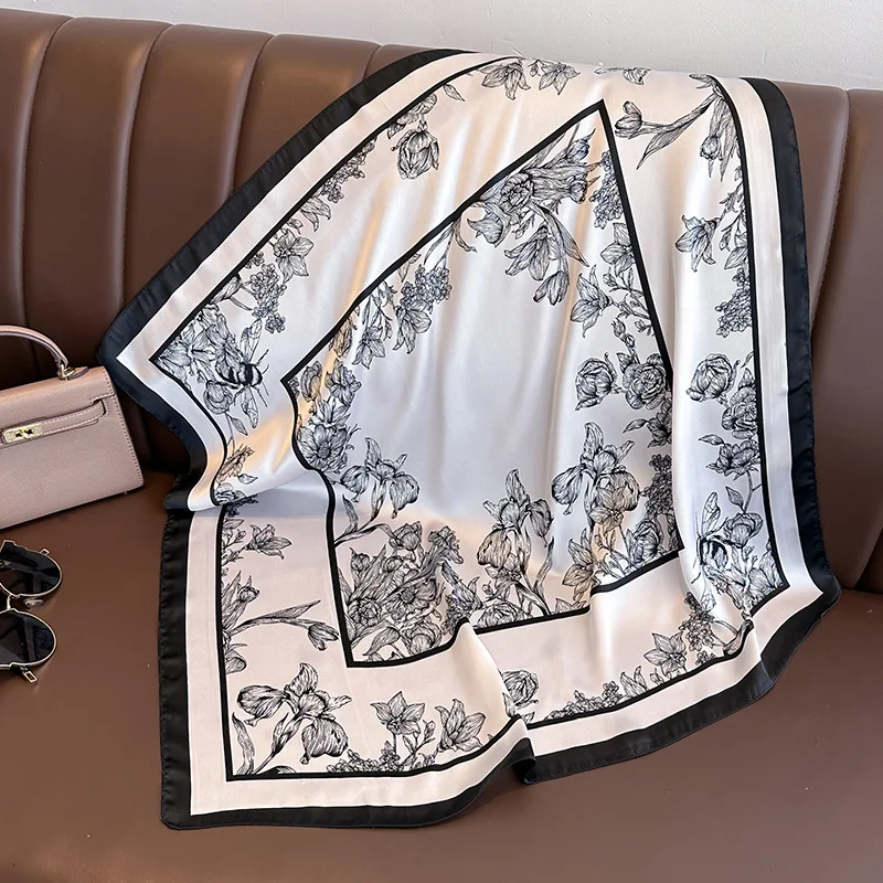 70*70cm luksusowy kwiatowy nad – Luxury Bags Expensive recenzja i cena