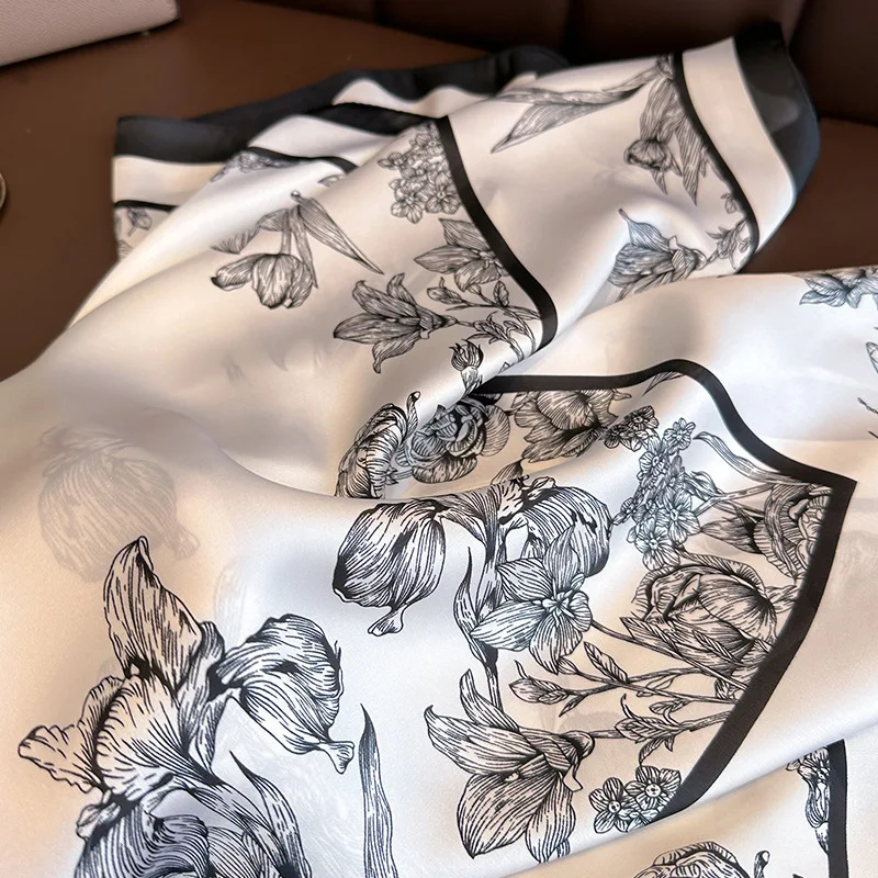 70*70cm luksusowy kwiatowy nad – Luxury Bags Expensive recenzja i cena