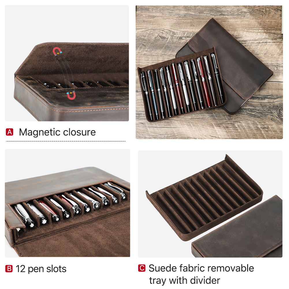 Luksusowe, skórzane, 12-gniazd – Luxury Bags For School recenzja i cena