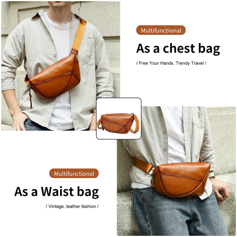 Męska torba na klatkę piersiow – Saddle Bag Distressed recenzja i cena